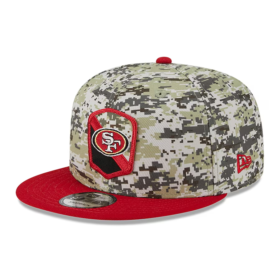 New Era San Francisco 49ers Salute to Service 2032 9FIFTY Snapback Hat-