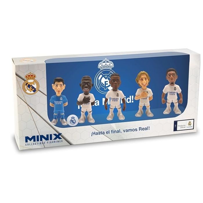 Minix 12CM Real Madrid Collectible Figure 5 Pack