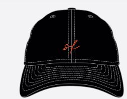 New Era Women's San Francisco Giants Script 9TWENTY Adjustable Hat-Black