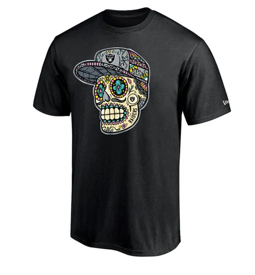 New Era Las Vegas Raiders Sugar Skull T-Shirt - Black