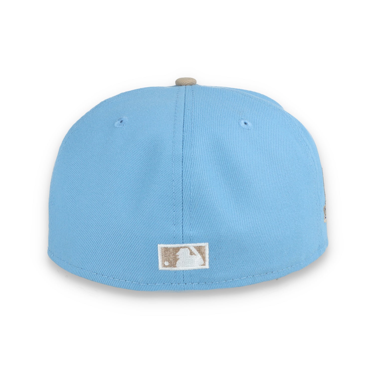 New Era Oakland Athletics 40th Anniversary Side Patch 59FIFTY Fitted Hat-Sky Blue/Camel