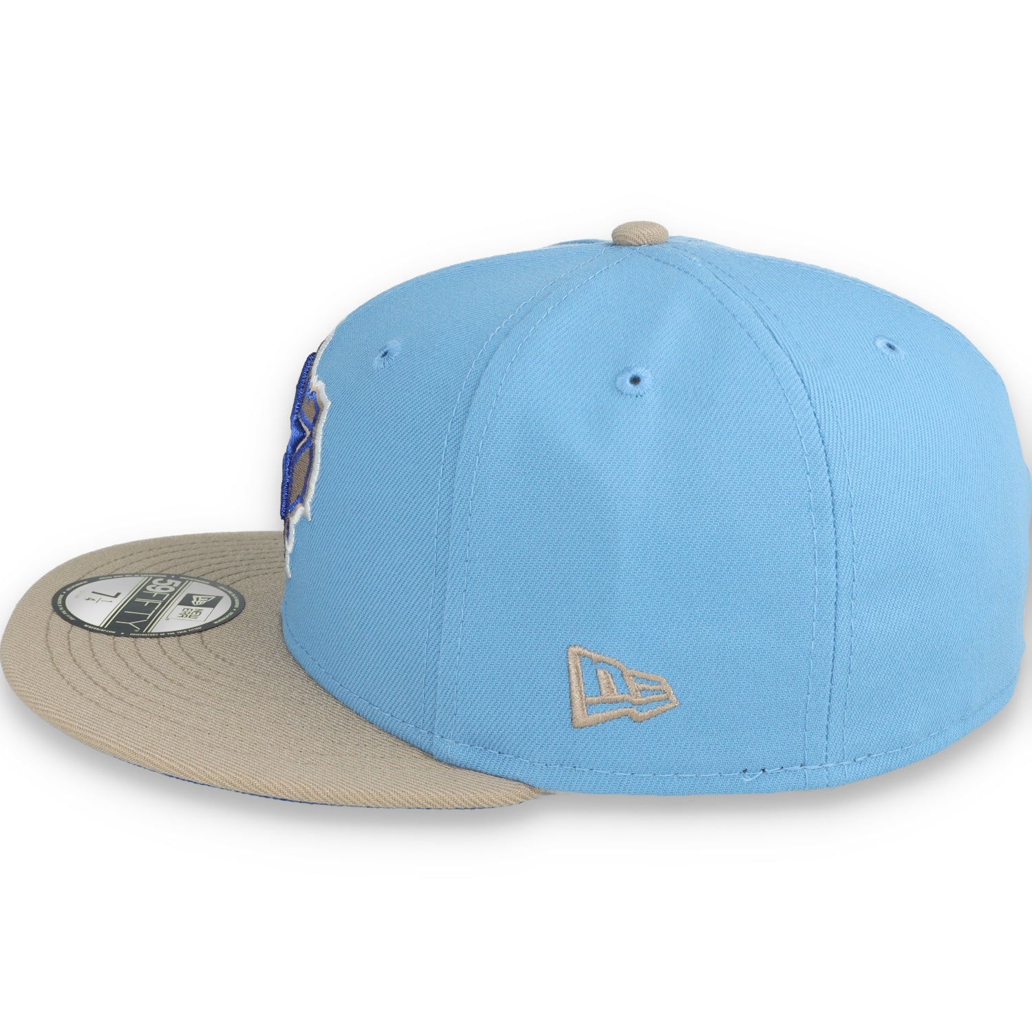 New Era Houston Astros 2005 World Series Side Patch 59FIFTY Fitted Hat-Sky Blue/Camel