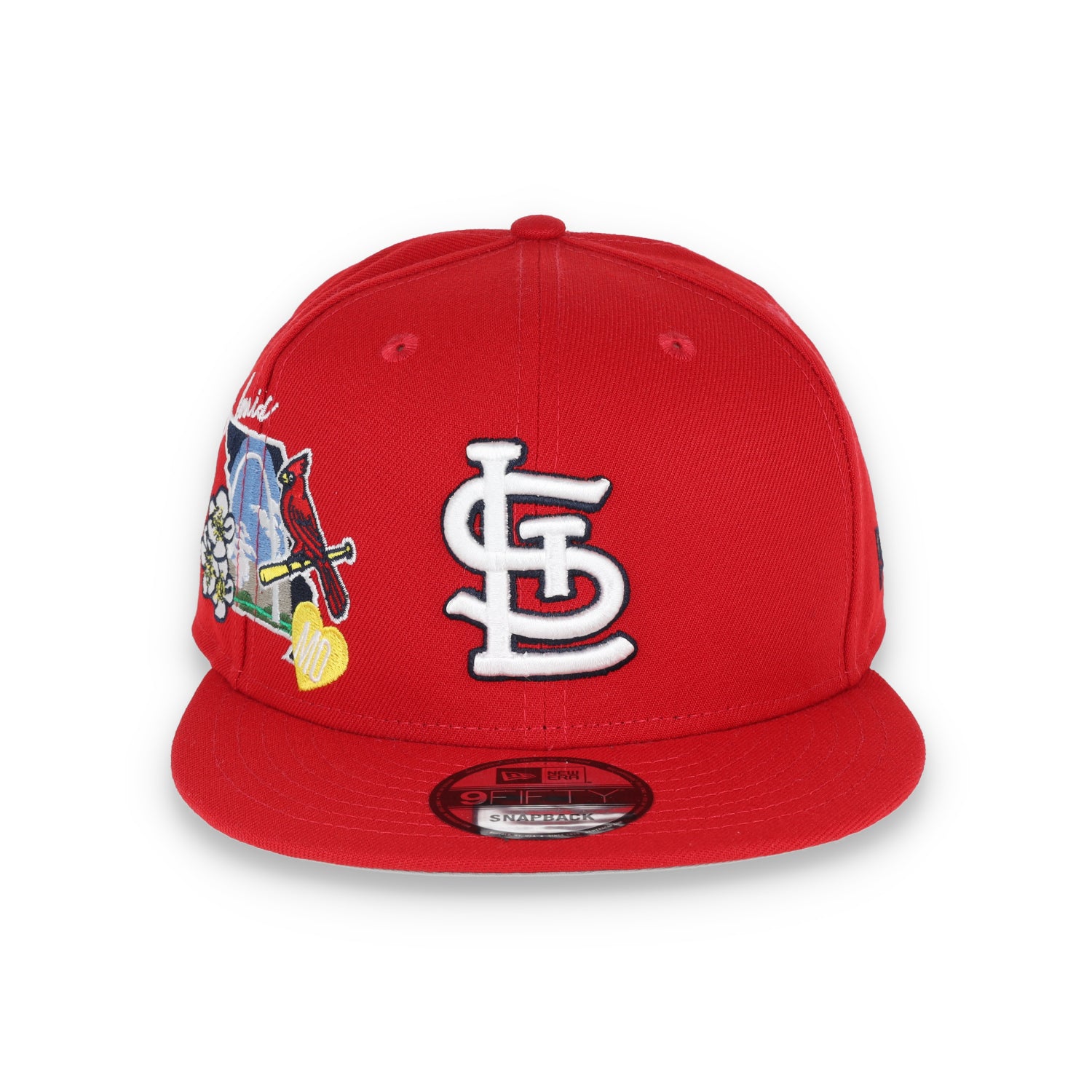New Era St. Louis Cardinals Icon E1 9Fifty Snapback Hat-Red