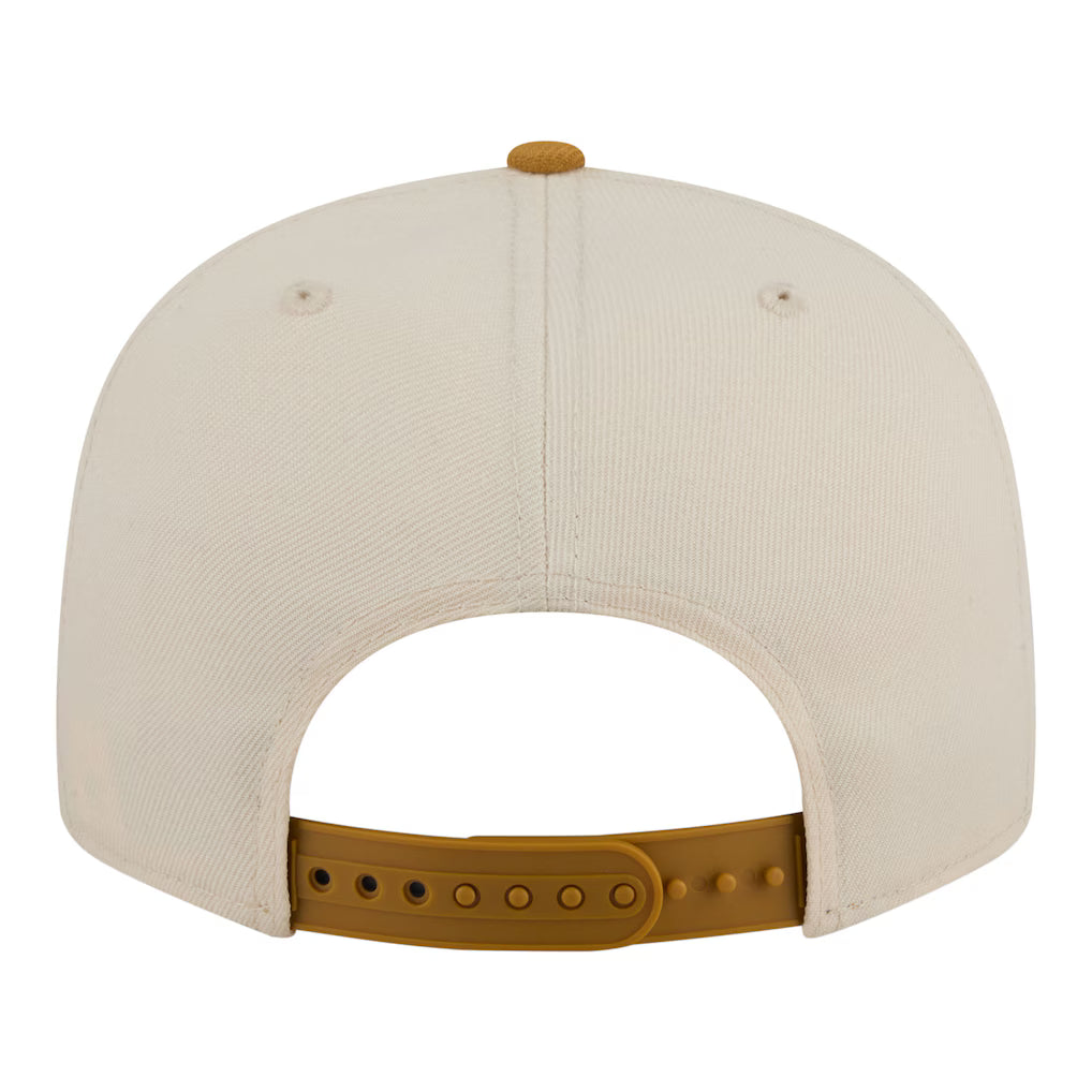 New Era Chicago Bulls Two-Tone Color Pack 2-Tone 9FIFTY Snapback-Hat-Cream/Tan