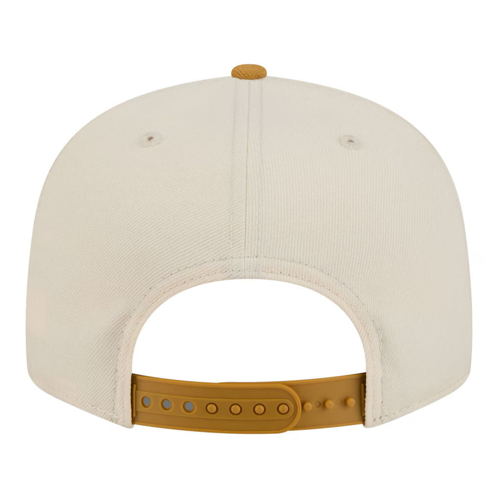 New Era Sacramento Kings Two-Tone Color Pack 9FIFTY Snapback Hat - Cream/Tan