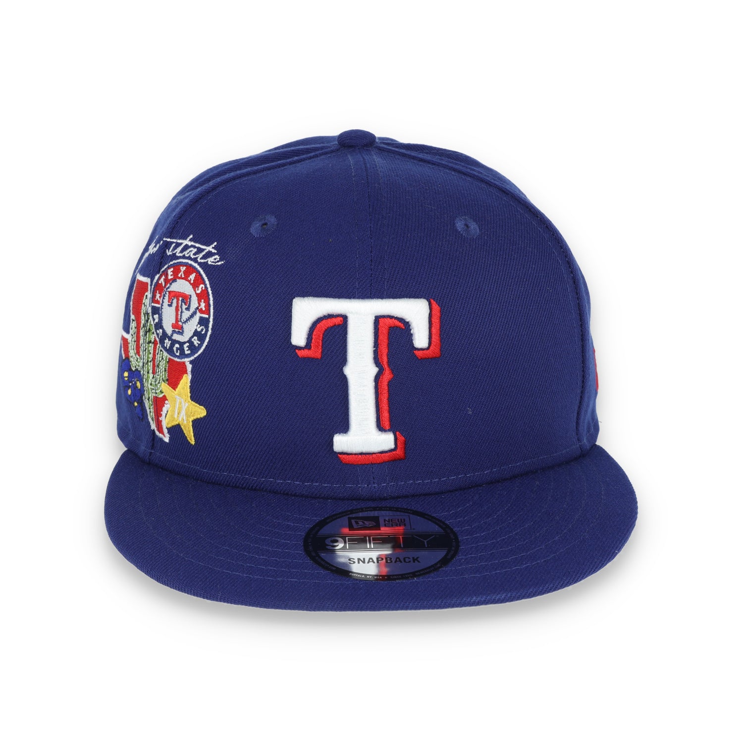New Era  Texas Rangers Icon E1 9Fifty Snapback Hat-Blue