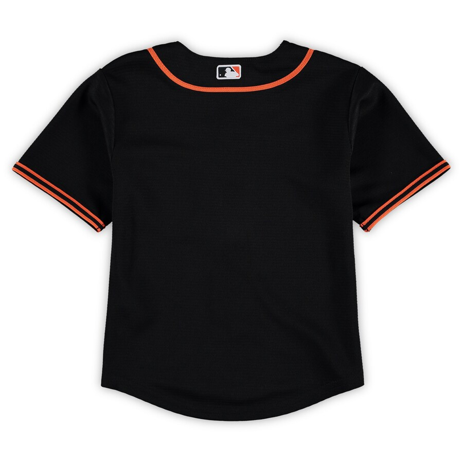 Nike Toddler San Francisco Giants Alternate Replica Team Jersey-Black