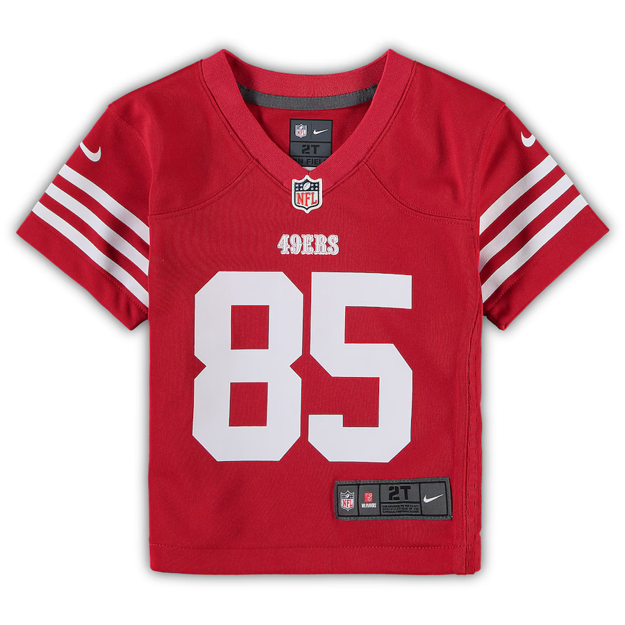 Nike Youth San Francisco 49ers George Kittle Game Jersey - Scarlet