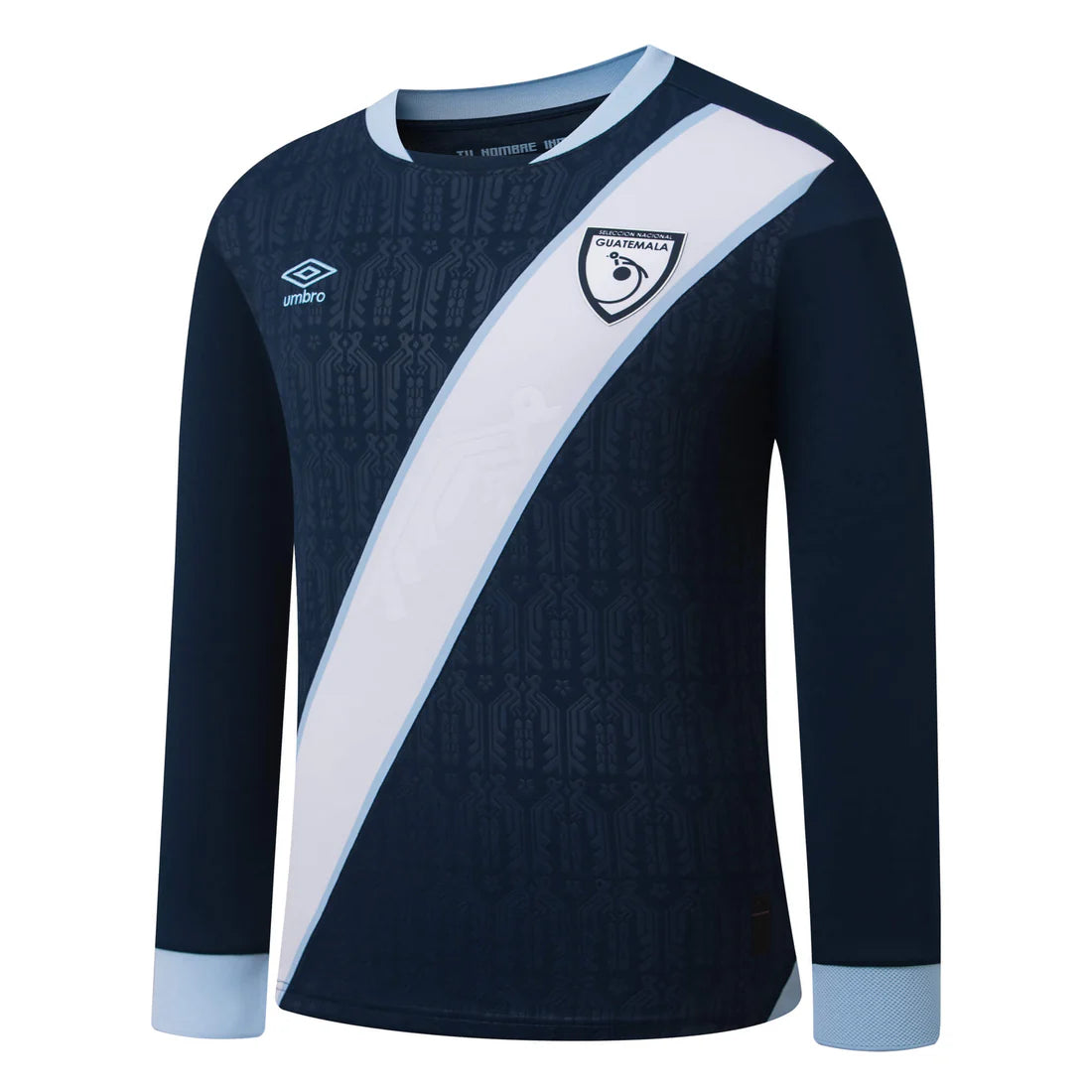 Umbro Guatemala Away Stadium Long Sleeve Jersey 2025