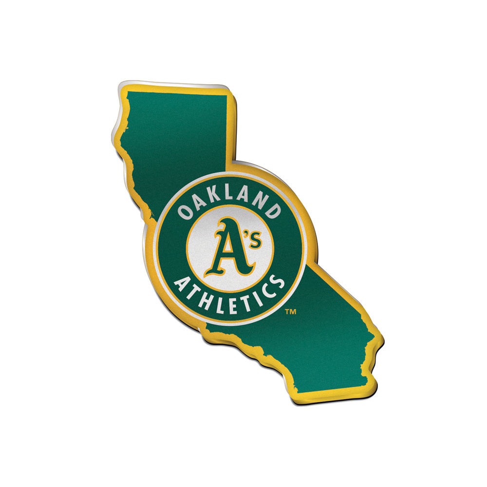 Oakland A's STATE Acrylic Auto Emblem