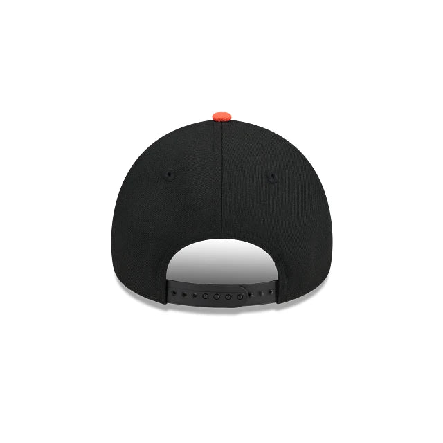 New Era San Francisco Giants A-Frame 9FORTY Adjustable Snapback Hat-Black