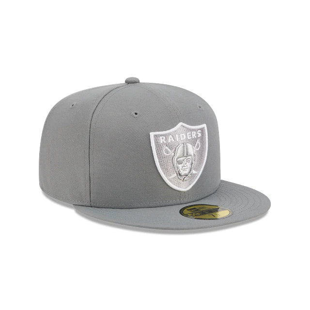 New Era Las Vegas Raiders 59FIFTY Fitted Hat - Grey