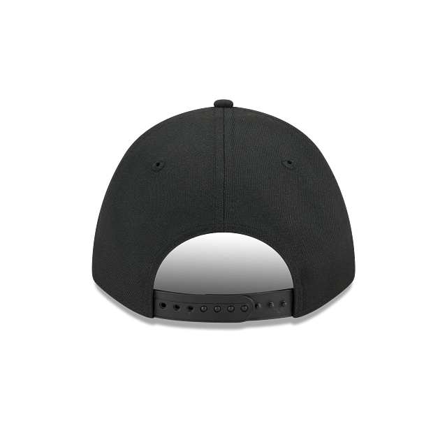 New Era Las Vegas Raiders M-Crown 9FORTY A-Frame Adjustable Hat-Black On Black