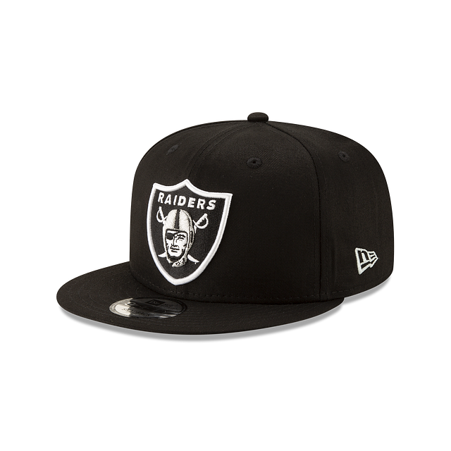 Las Vegas Raiders New Era  Basic 9Fifty Snapback-Black/White