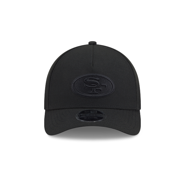 New Era San Francisco 49ers M-Crown 9FORTY A-Frame  Adjustable Hat-Black