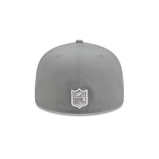 New Era Las Vegas Raiders 59FIFTY Fitted Hat - Grey