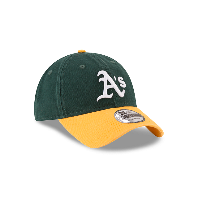 New Era Oakland Athletics 9TWENTY Adjustable Hat- Green/YELLOW