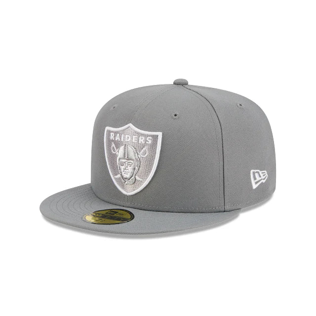 New Era Las Vegas Raiders 59FIFTY Fitted Hat - Grey