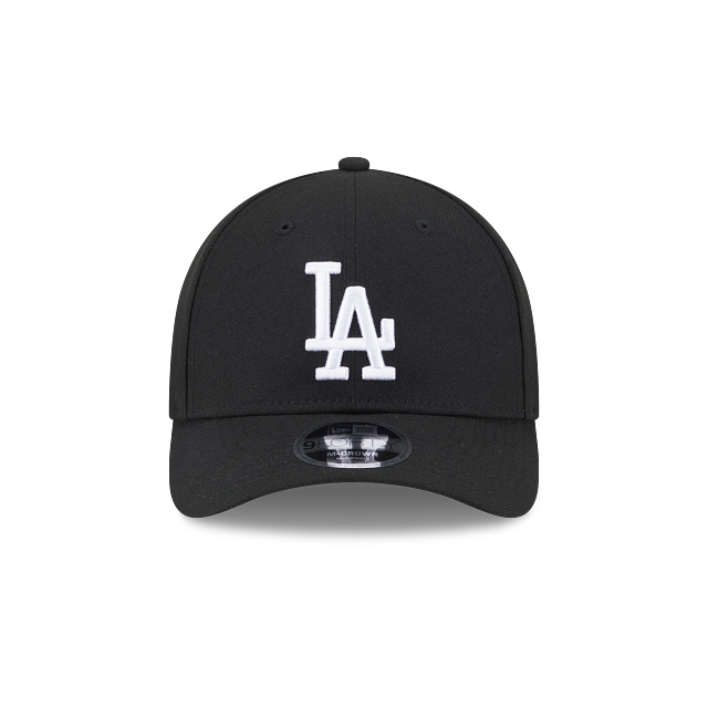 New Era Los Angeles Dodgers 9FORTY M-Crown Adjustable Hat-Black on black