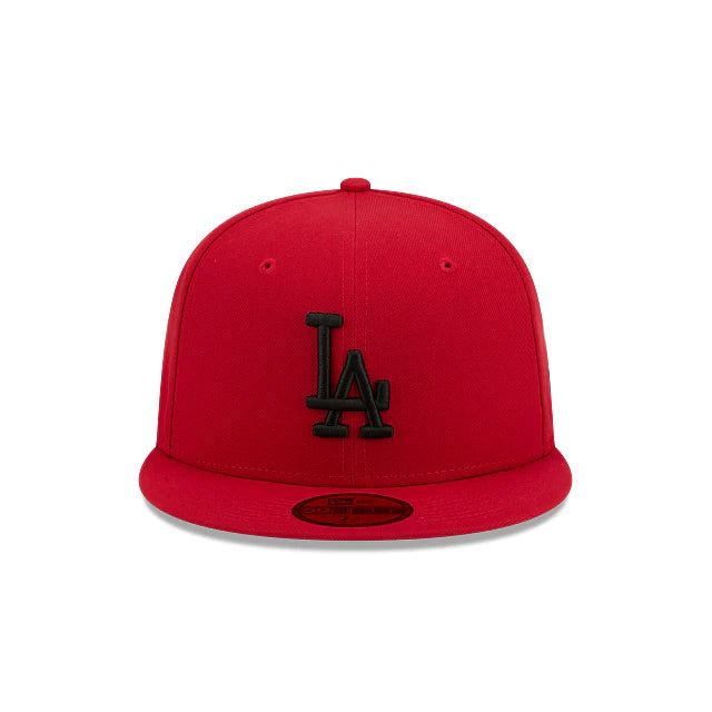 New Era Los Angeles Dodgers Basic 59FIFTY Fitted Hat - Scarlet
