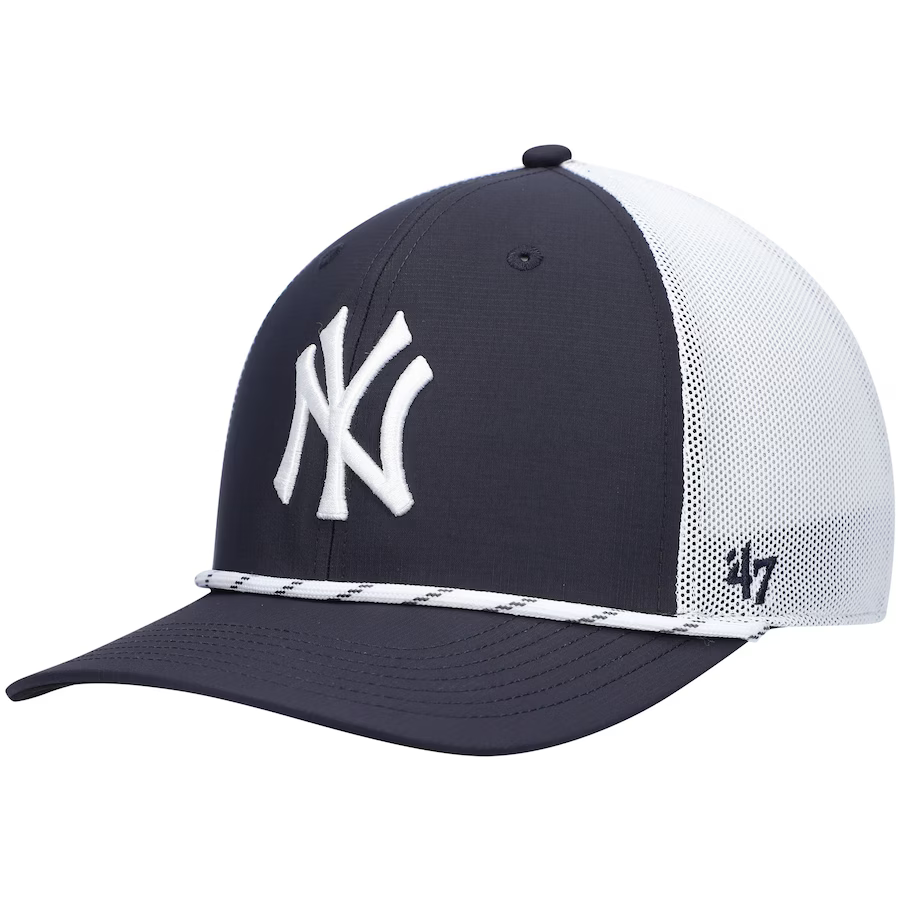 '47 Brand New York Yankee Burden Trucker Snapback Hat