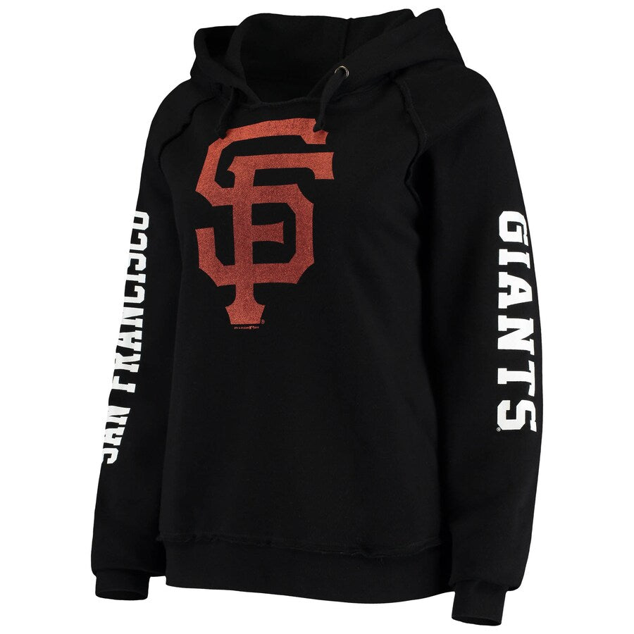 New Era Women's San Francisco Giants Edge Fleece Pullover Hoodie