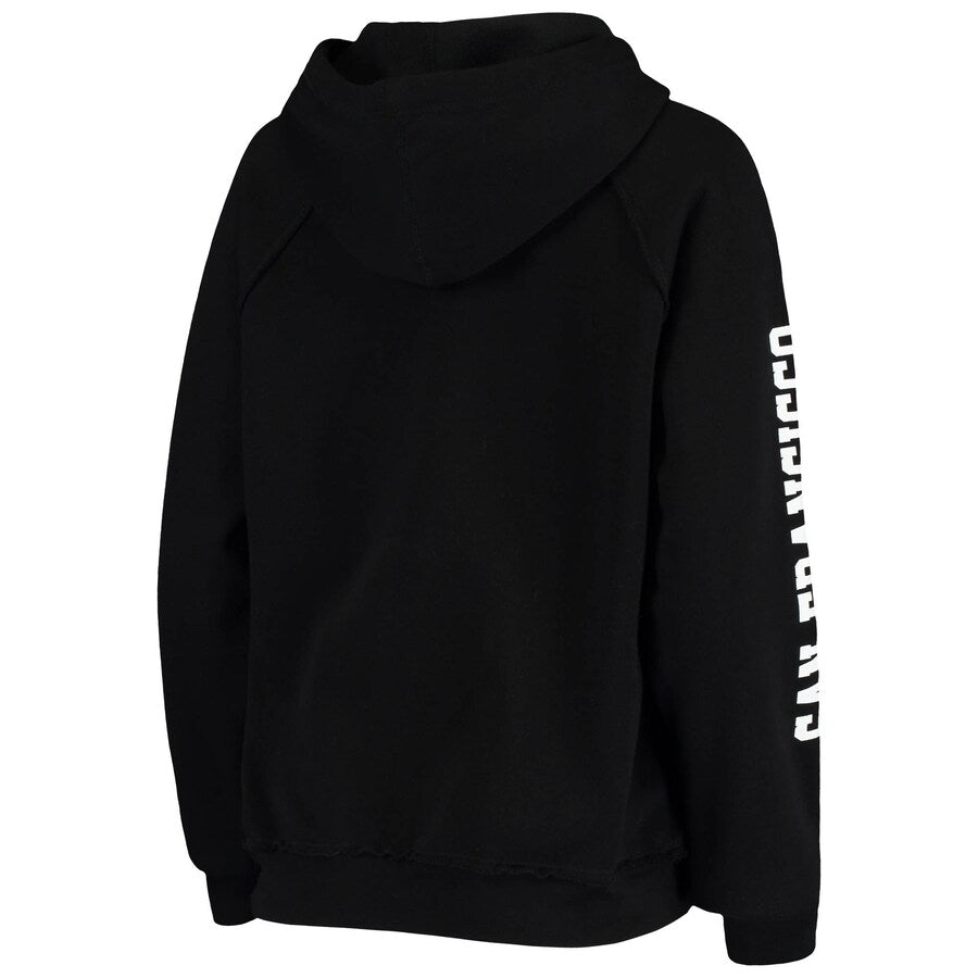 New Era Women's San Francisco Giants Edge Fleece Pullover Hoodie