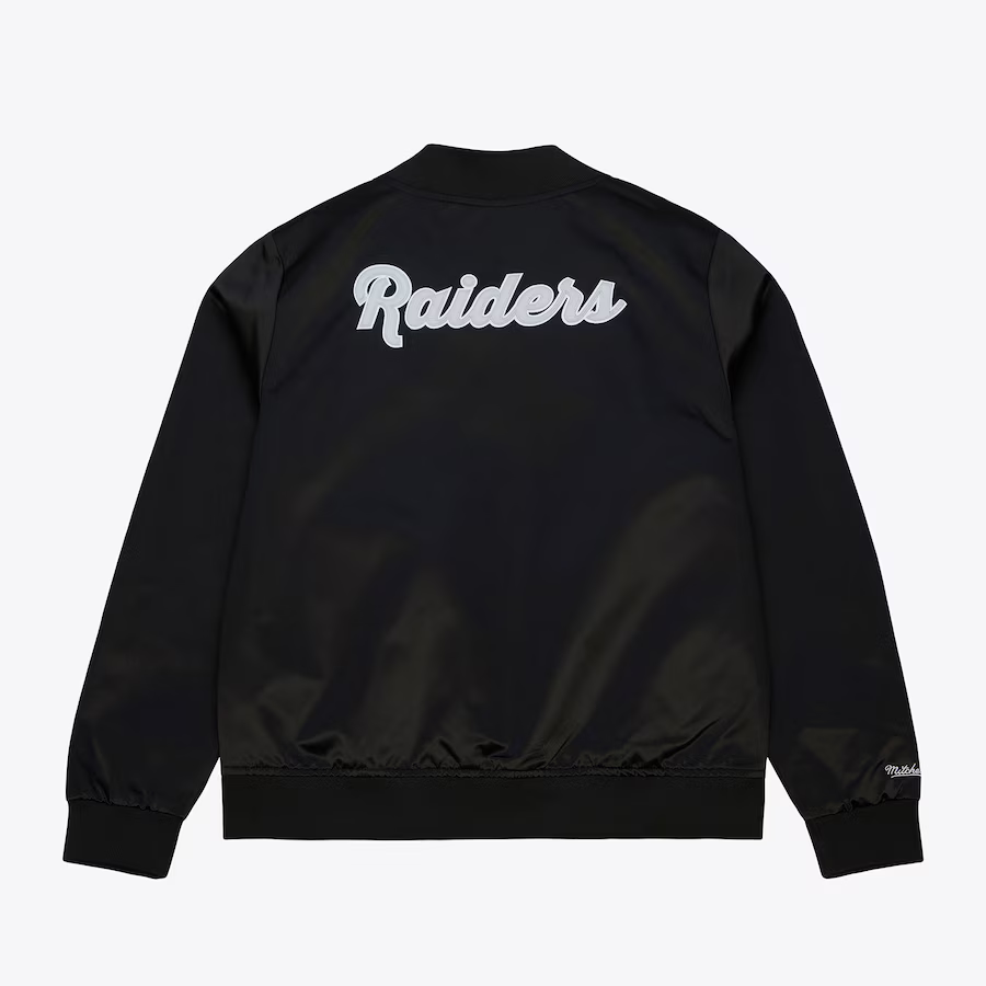 Mitchell & Ness Women's Los Angeles Raiders Vintage Satin Full-Snap Jacket