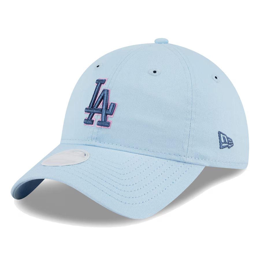 New Era Los Angeles Dodgers Color Pack 9TWENTY Adjustable Hat-Light Blue