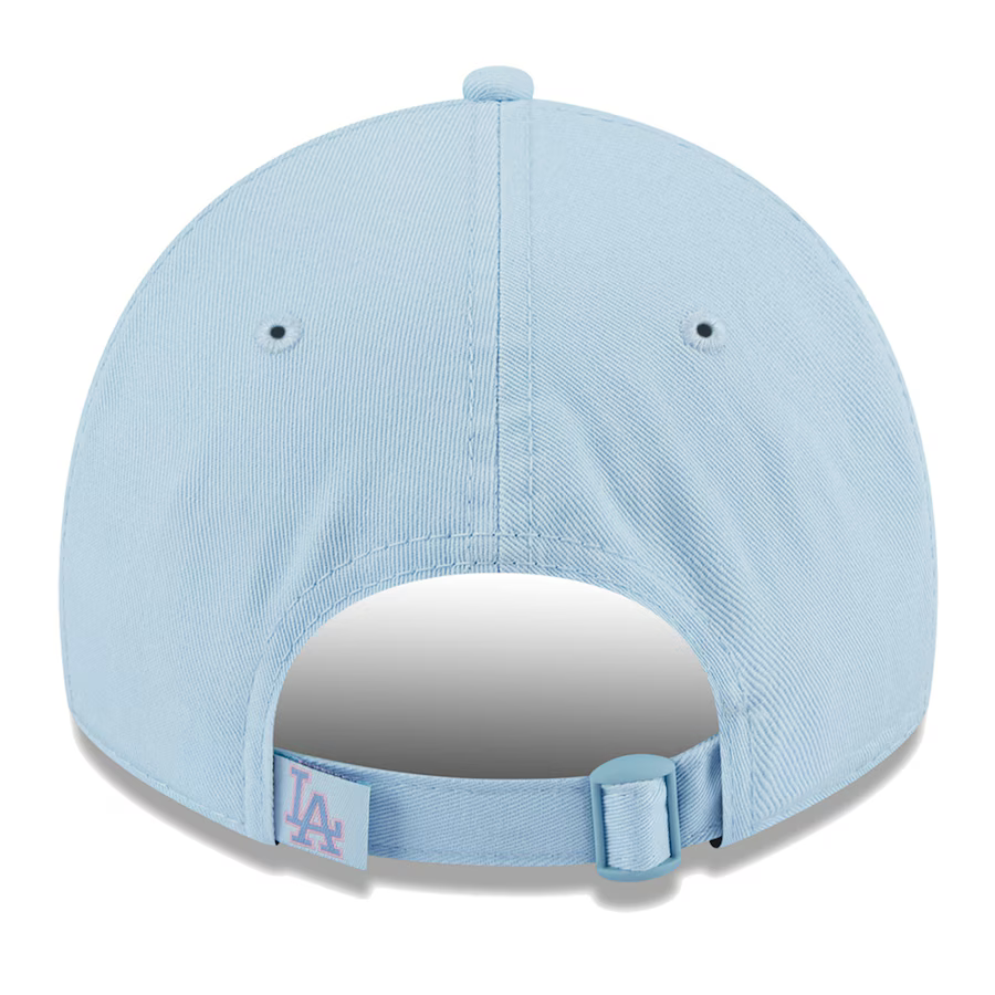 New Era Los Angeles Dodgers Color Pack 9TWENTY Adjustable Hat-Light Blue