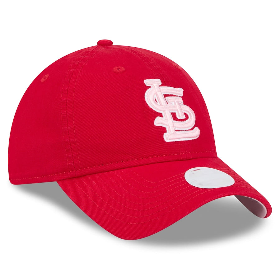 New Era St. Louis Cardinals  2024 Mother's Day 9TWENTY Adjustable Hat-Red