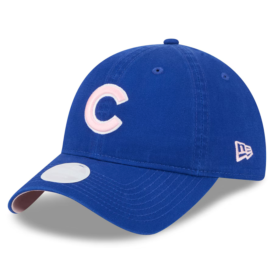 New Era Chicago Cubs 2024 Mother's Day 9TWENTY Adjustable Hat- Royal