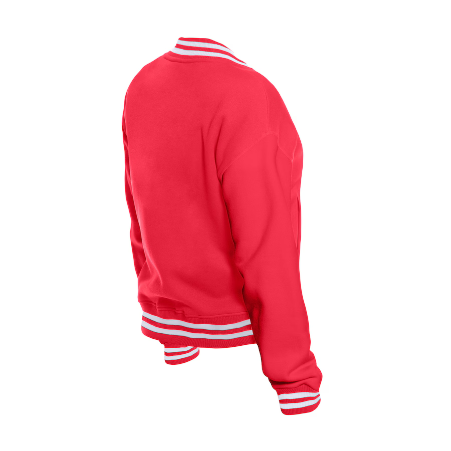 New Era Women's San Francisco 49ers Throwback Fleece Full-Snap Jacket
