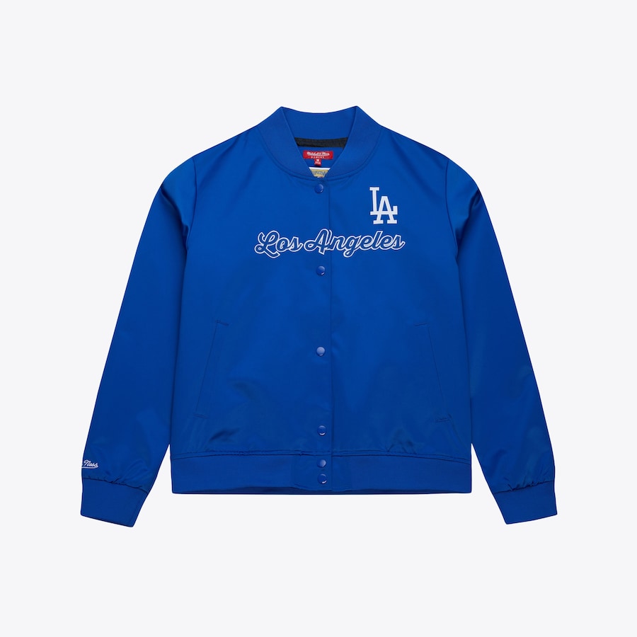 Mitchell & Ness Women's Los Angeles Dodgers Vintage Satin Full-Snap Jacket