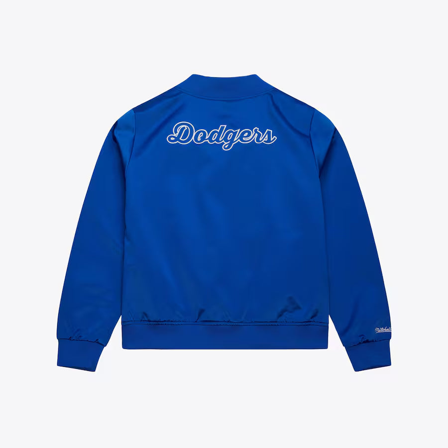 Mitchell & Ness Women's Los Angeles Dodgers Vintage Satin Full-Snap Jacket