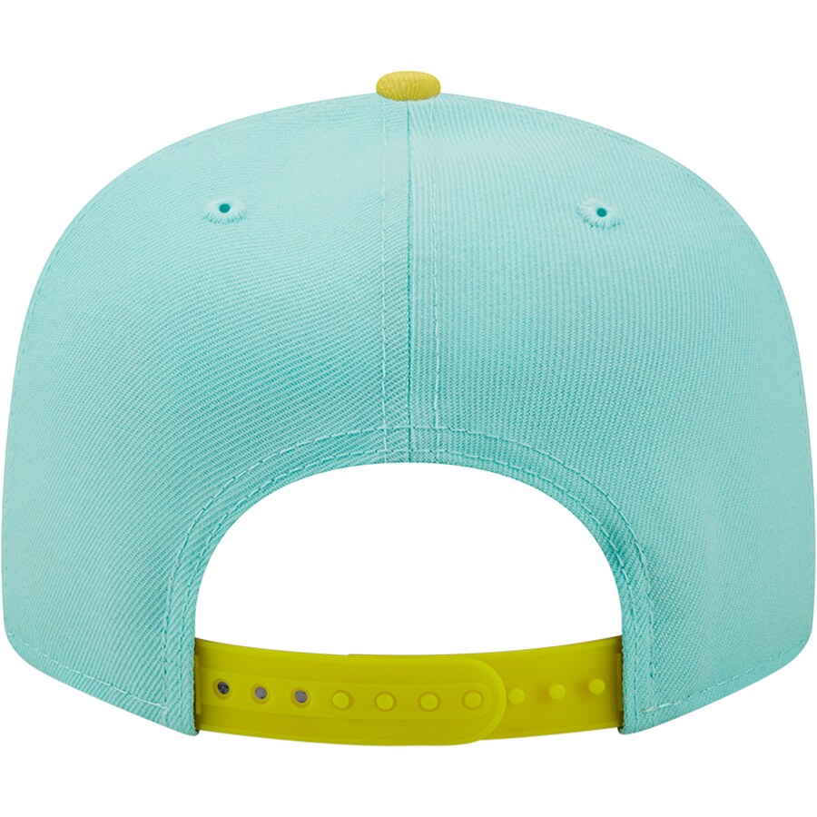 New Era Washington Nationals 2-Tone Color Pack 9FIFTY Snapback Hat-Turquoise/Yellow