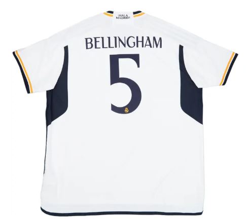 REAL MADRID BELLINGHAM YOUTH HOME JERSEY 23/24