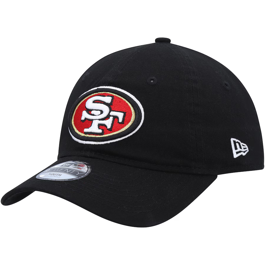 New Era San Francisco 49ers Core 2.0 Classic 9TWENTY Adjustable Hat-Black