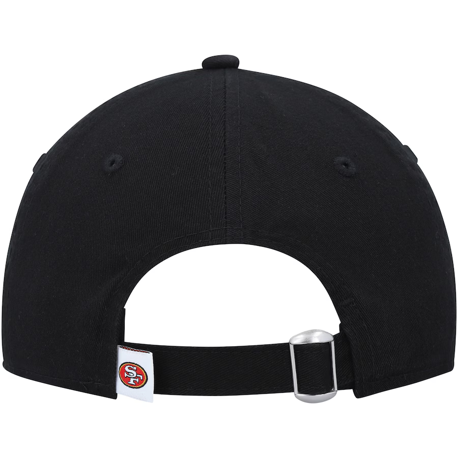 New Era San Francisco 49ers Core 2.0 Classic 9TWENTY Adjustable Hat-Black