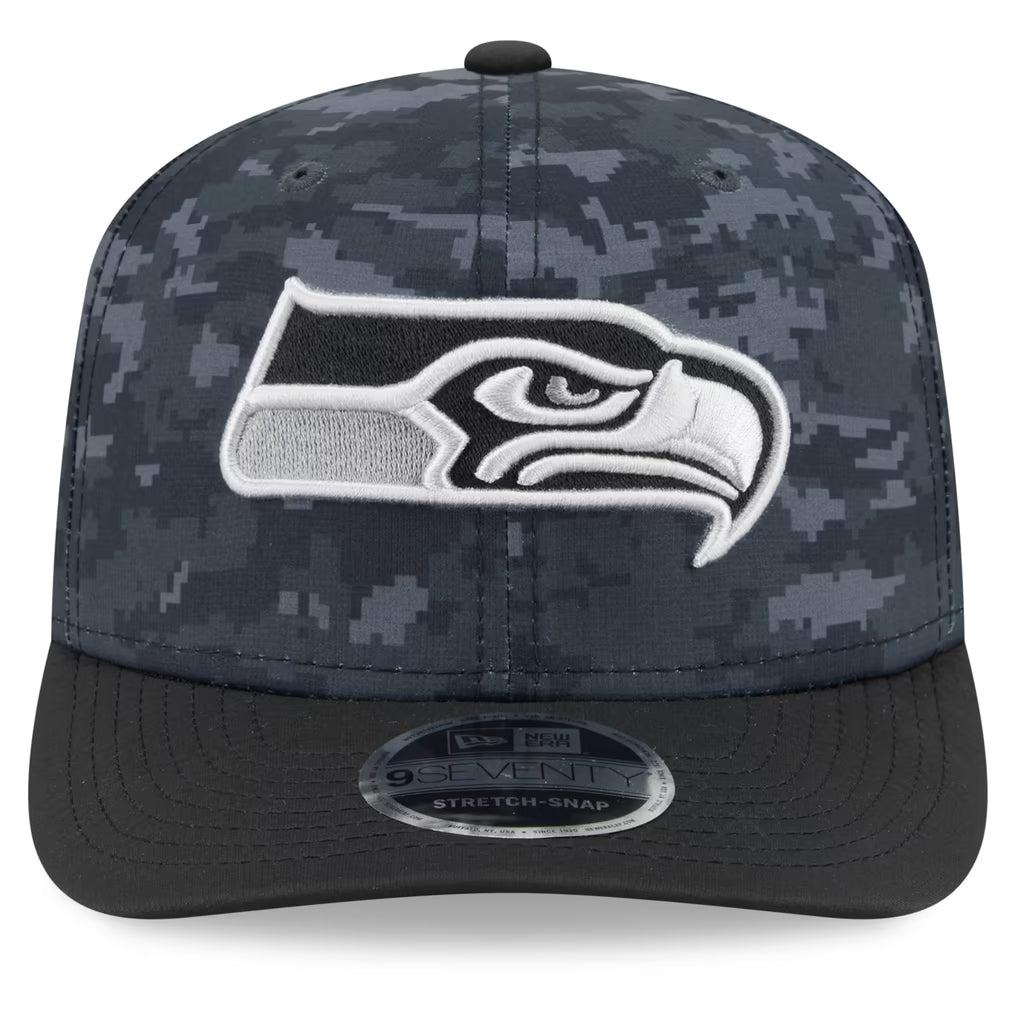 New Era Seattle Seahawks 2026 Salute to Service 9SEVENTY Stretch-Snap Hat