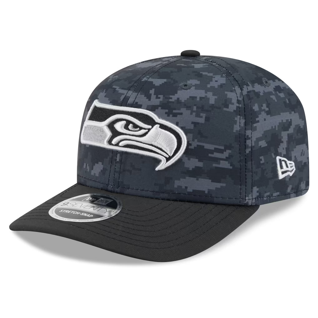 New Era Seattle Seahawks 2026 Salute to Service 9SEVENTY Stretch-Snap Hat
