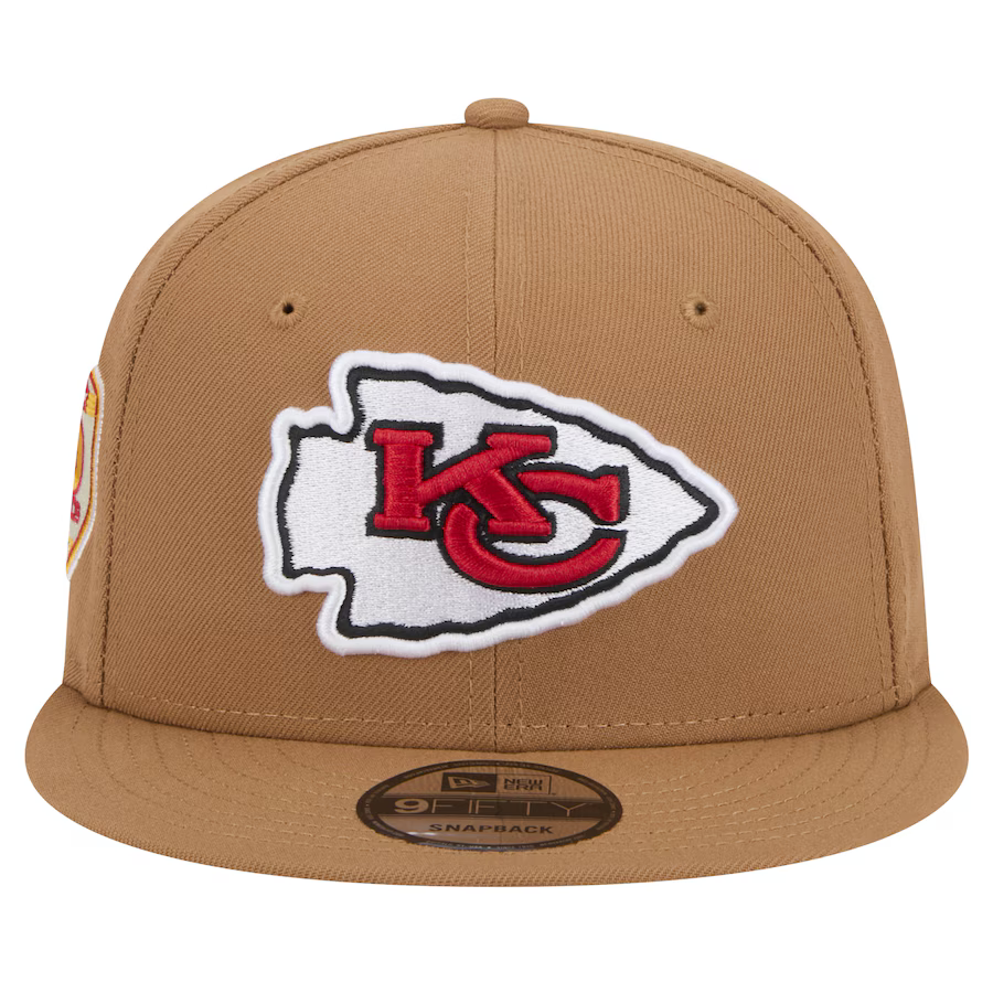 New Era Kansas City Chiefs Color Pack 9FIFTY Snapback Hat - Brown