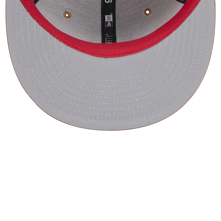New Era Kansas City Chiefs Color Pack 9FIFTY Snapback Hat - Brown