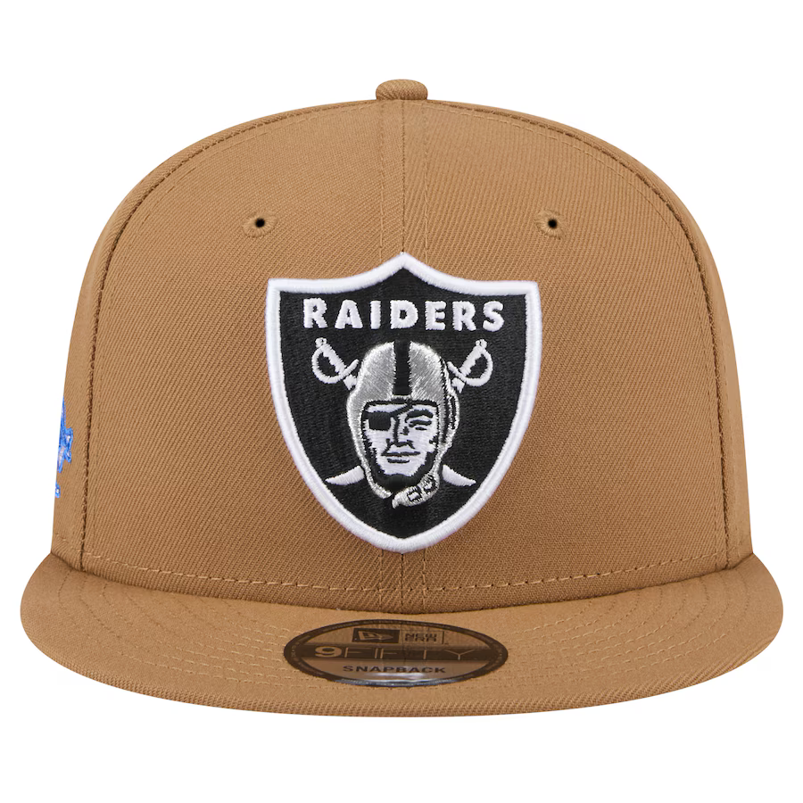 New Era Las Vegas Raiders Color Pack 9FIFTY Snapback Hat - Brown