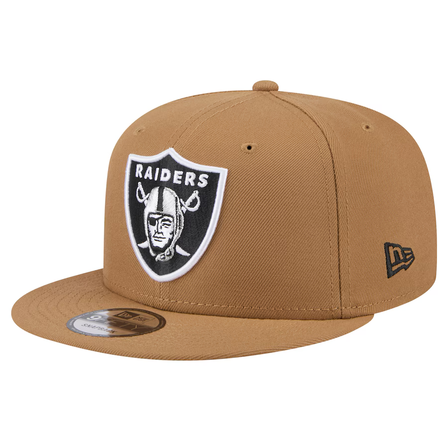 New Era Las Vegas Raiders Color Pack 9FIFTY Snapback Hat - Brown