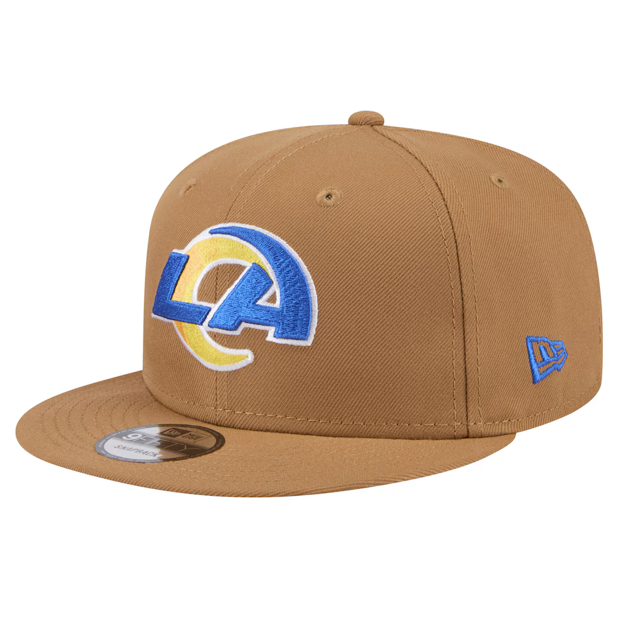 New Era Los Angeles Rams Color Pack 9FIFTY Snapback Hat - Brown