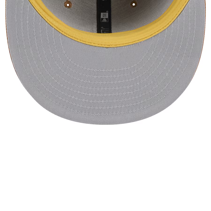 New Era Pittsburgh Steelers Color Pack 9FIFTY Snapback Hat - Brown