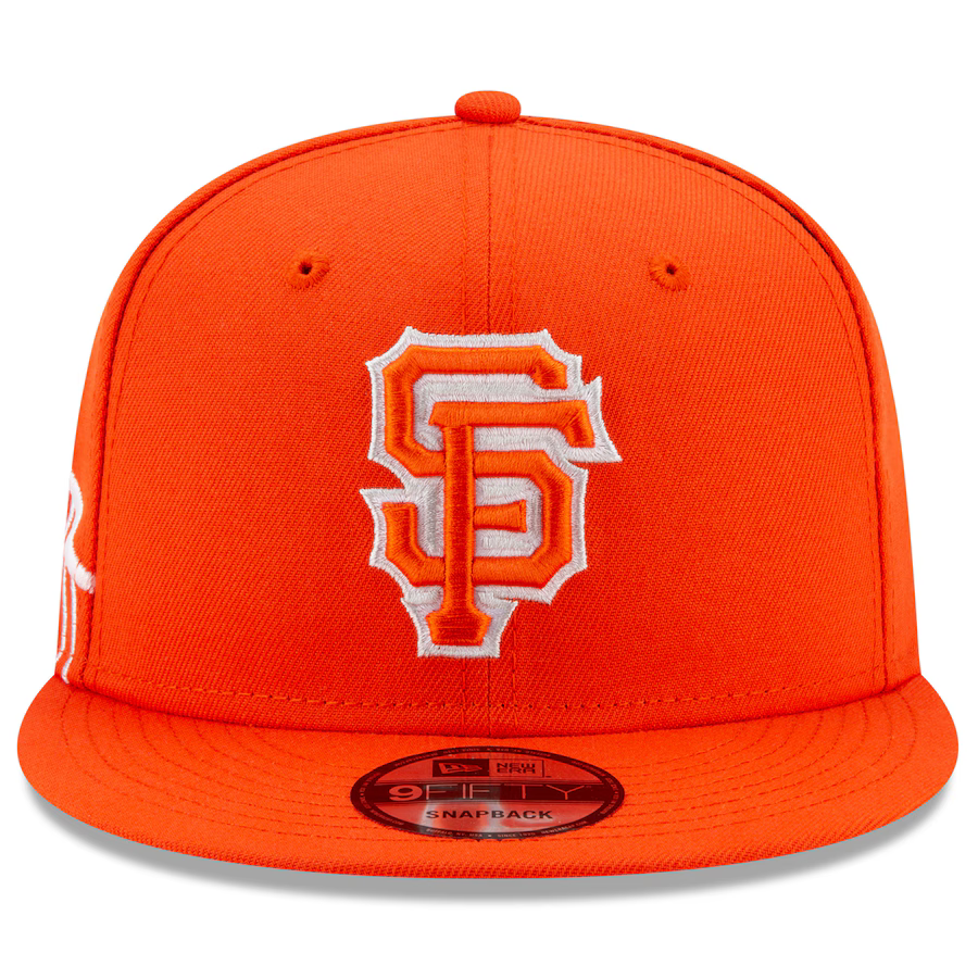 New Era Youth San Francisco Giants City Connect 9FIFTY Snapback  Hat-Orange