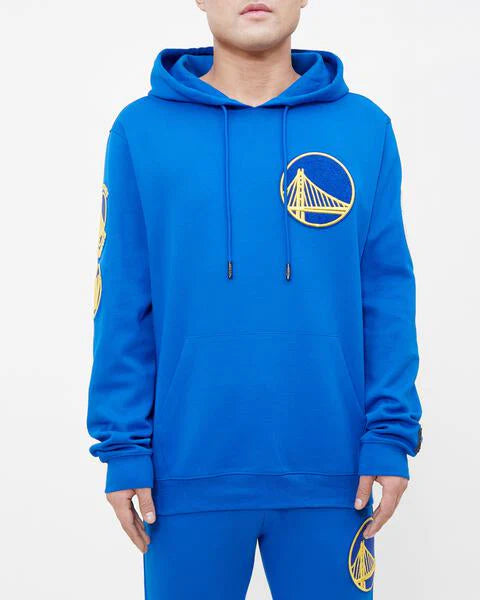 GOLDEN STATE WARRIORS CLASSIC CHENILLE DK PO HOODIE
