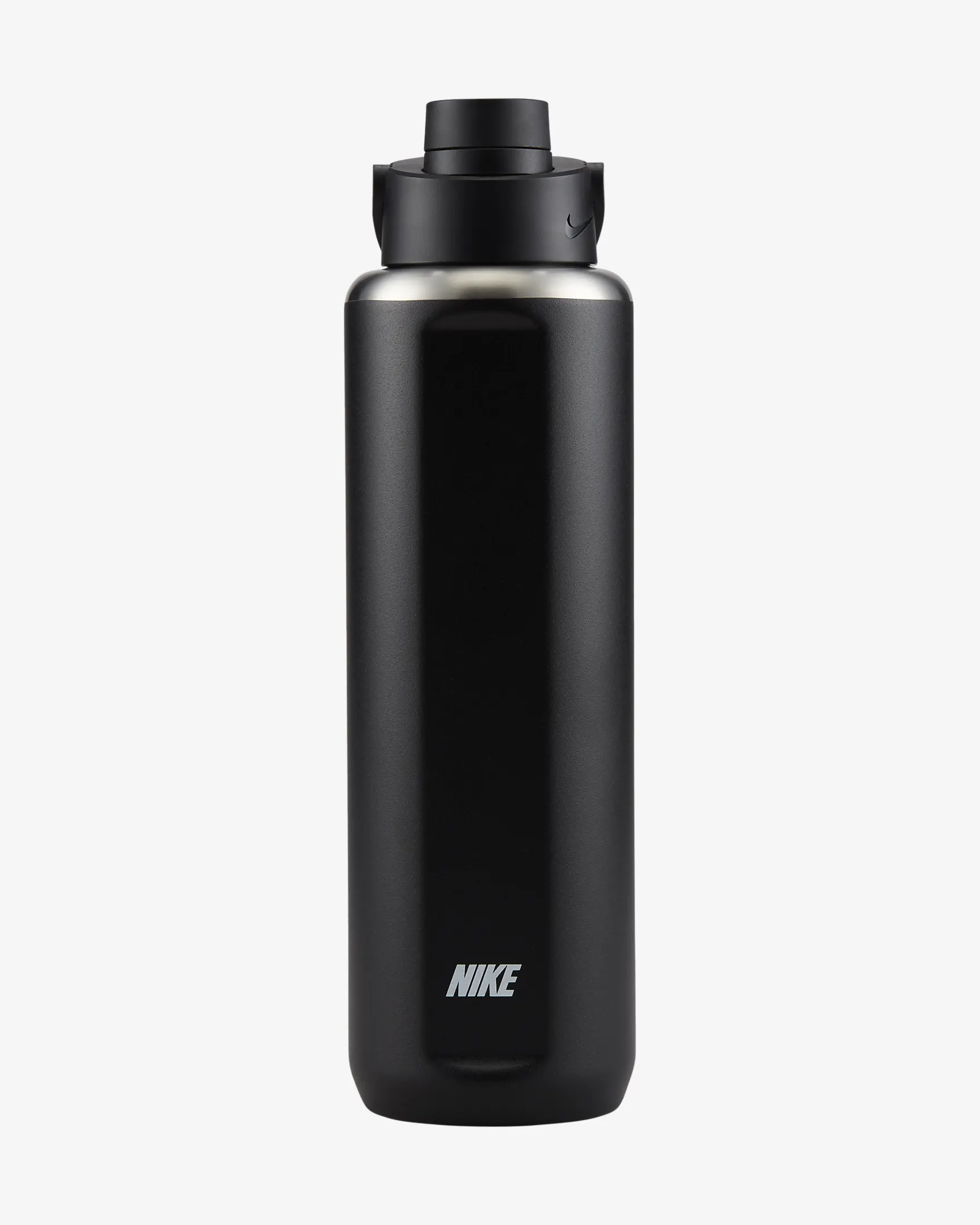 Nike Recharge Stainless Steel Chug Bottle (32 oz)-Black